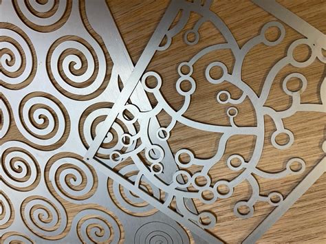 laser cut sheet metal made into mesh|laser metal cutting near me.